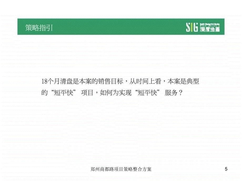 郑州商都路项目策略整合方案课件_第5页