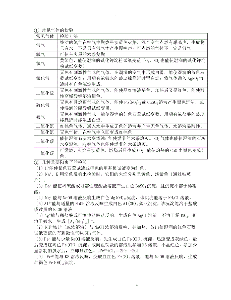 高一化学必修一知识点复习总结_第4页