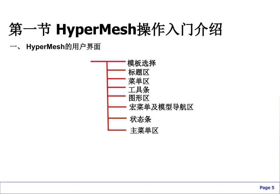 HyperMesh入门教程_第5页