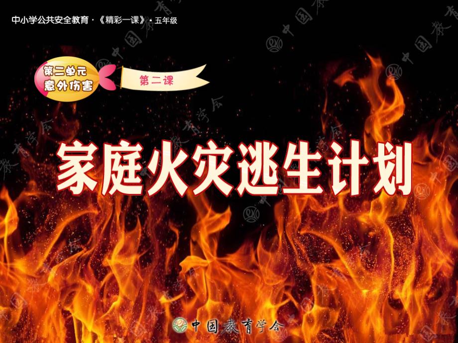 家庭火灾逃生计划.ppt_第1页