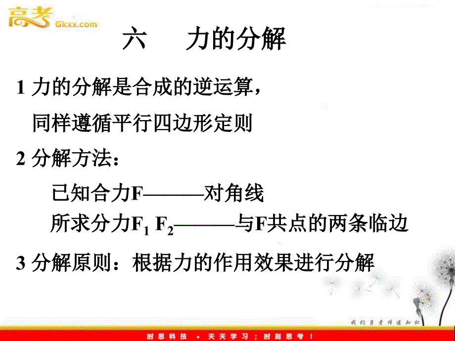 物理必修1《力的分解》课件（一）（新人教版）ppt_第2页