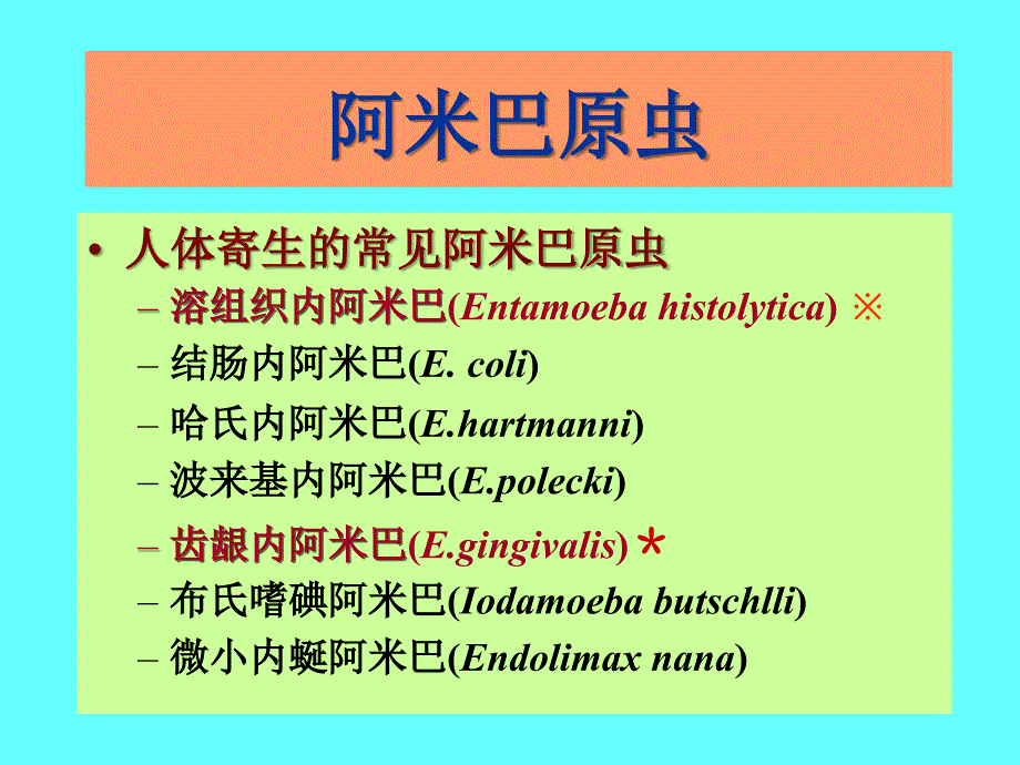 c寄生虫学第十二讲阿米巴课件_第4页