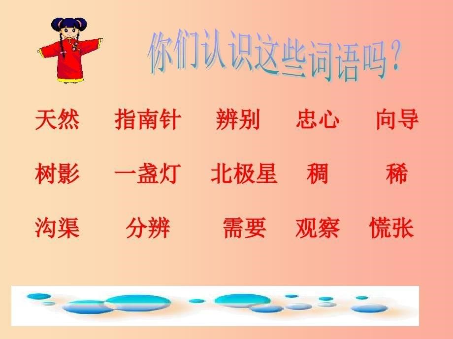 2019学年二年级语文下册课文517要是你在野外迷了路课件2新人教版.ppt_第5页