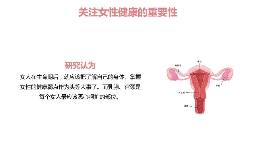 女性健康知识宣传科普PPT课件_第5页