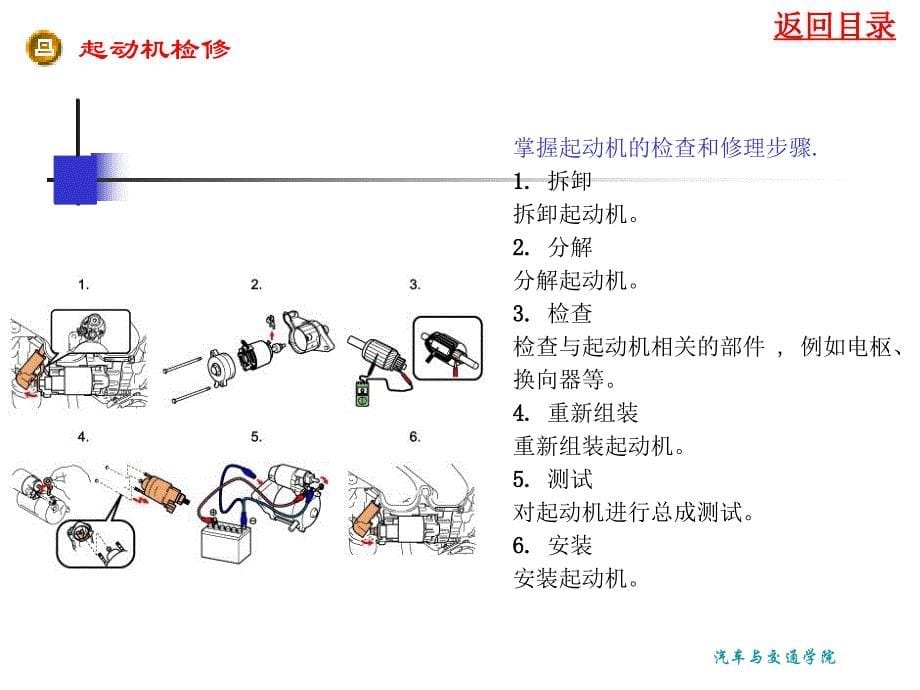 汽车起动机检修中级工培训_第5页