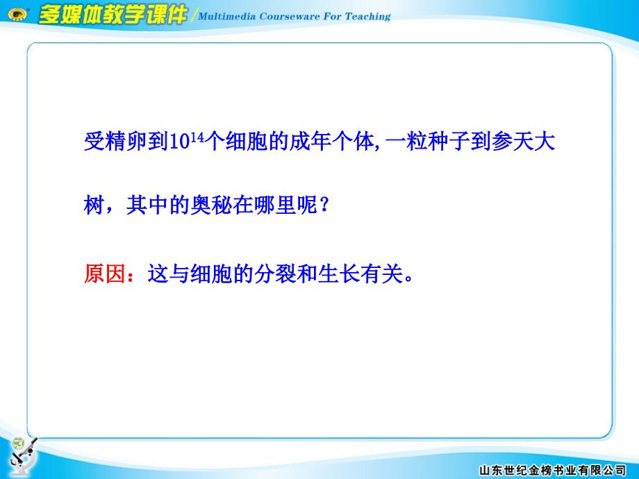 第三节 细胞通过分裂产生新细胞【教学内容】_第3页