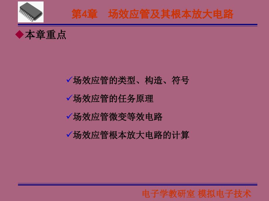 场效应管及其基本放大电路1ppt课件_第2页