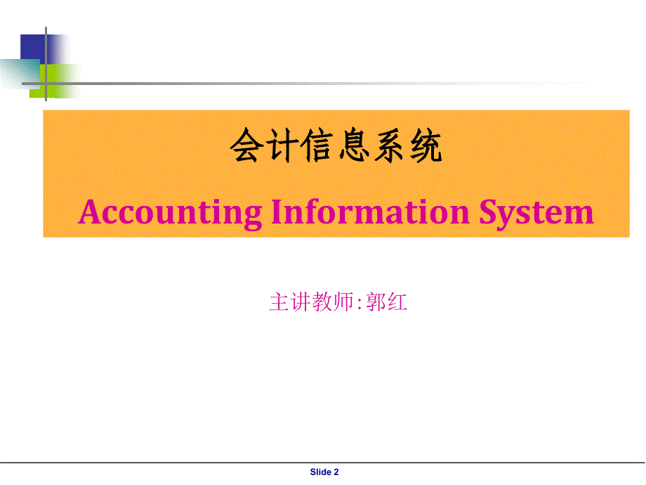 财务管理会计信息系统ppt47页_第2页