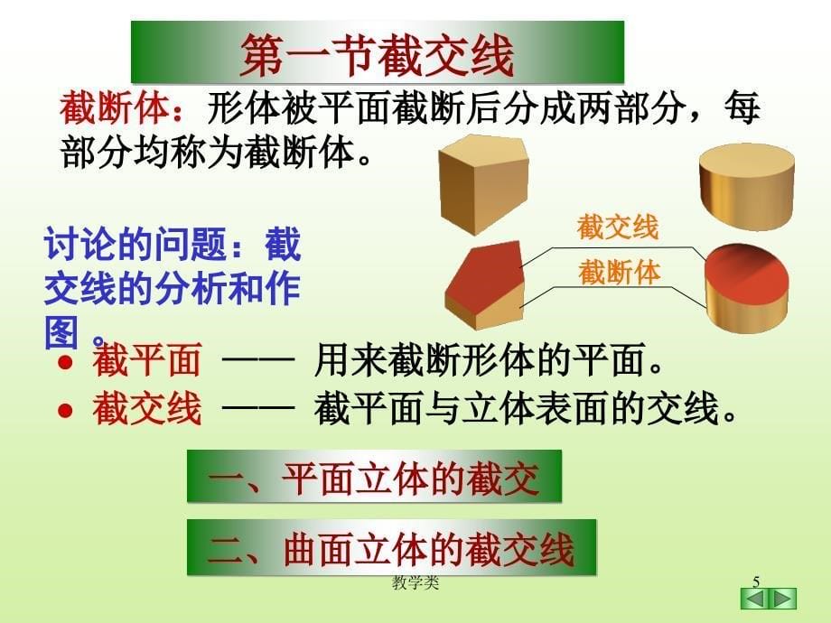 截交线ppt详解#教学课件_第5页