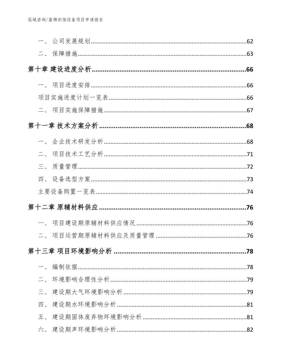 盘锦刻蚀设备项目申请报告模板参考_第5页