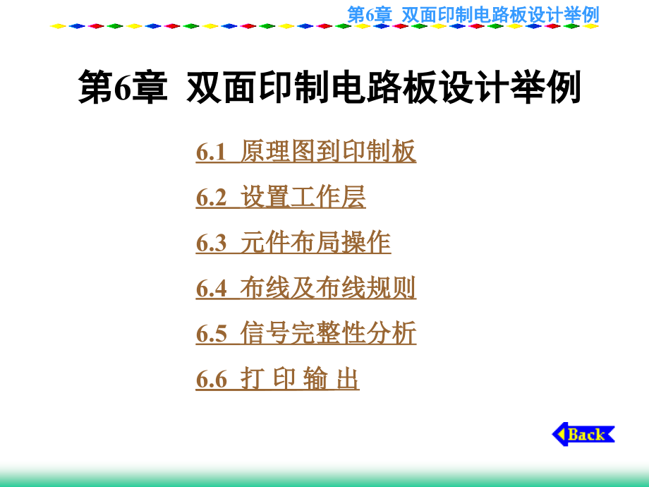 整理版第6章双面印制电路板设计_第1页