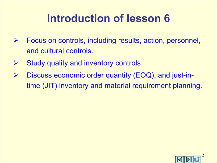 高级管理会计学课件：Lesson 6 control mechanisms_第2页