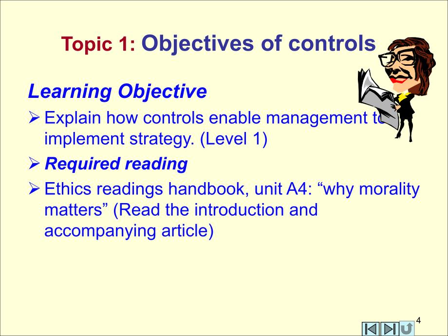 高级管理会计学课件：Lesson 6 control mechanisms_第4页