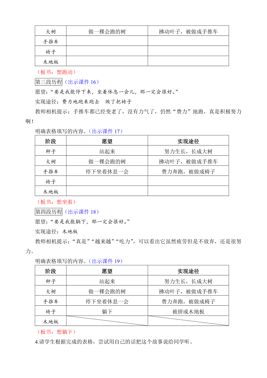 部编版三年级语文上册第9课《那一定会很好》教学设计_第4页