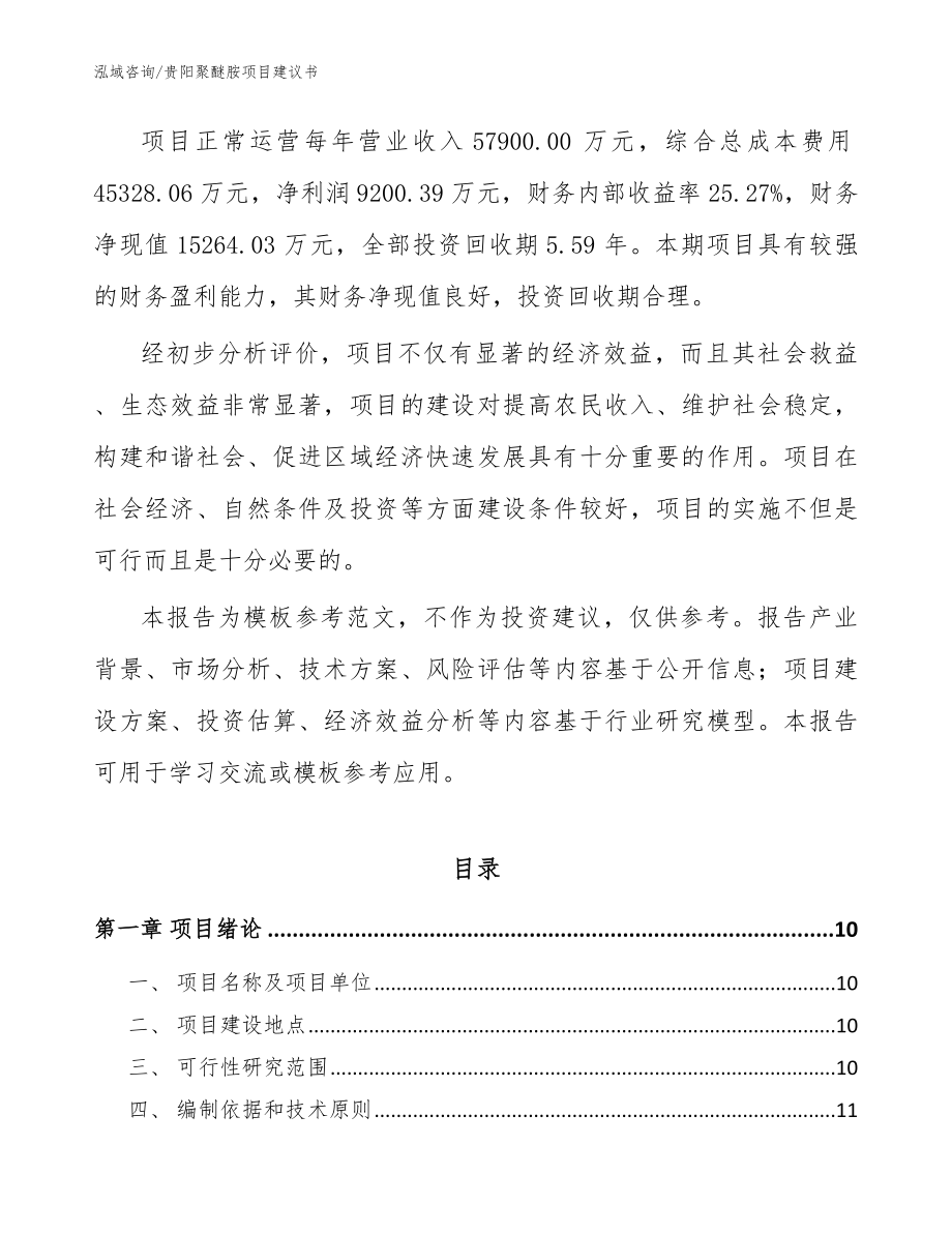 贵阳聚醚胺项目建议书_模板范文_第3页