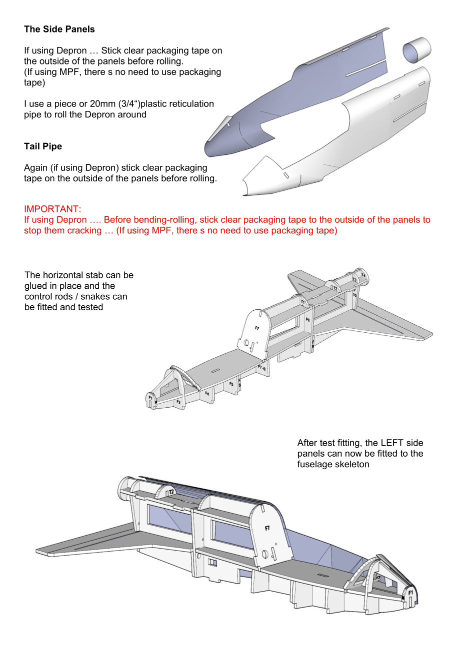 喷气式飞机BD5 制作指南_第4页
