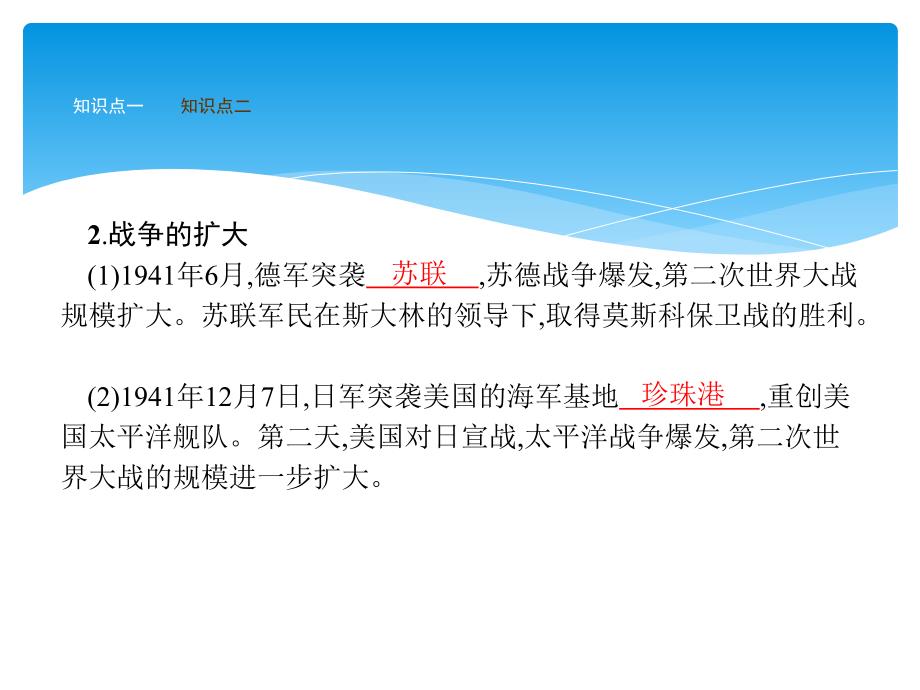 九年级历史下册第三单元第二次世界大战6第二次世界大战的爆发课件_第4页