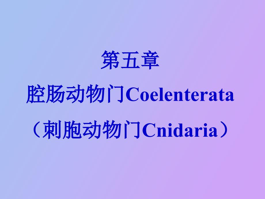 腔肠动物门刺细胞动物门_第1页