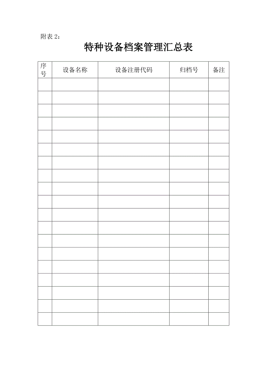 特种设备安全管理总台帐参考模板范本_第4页