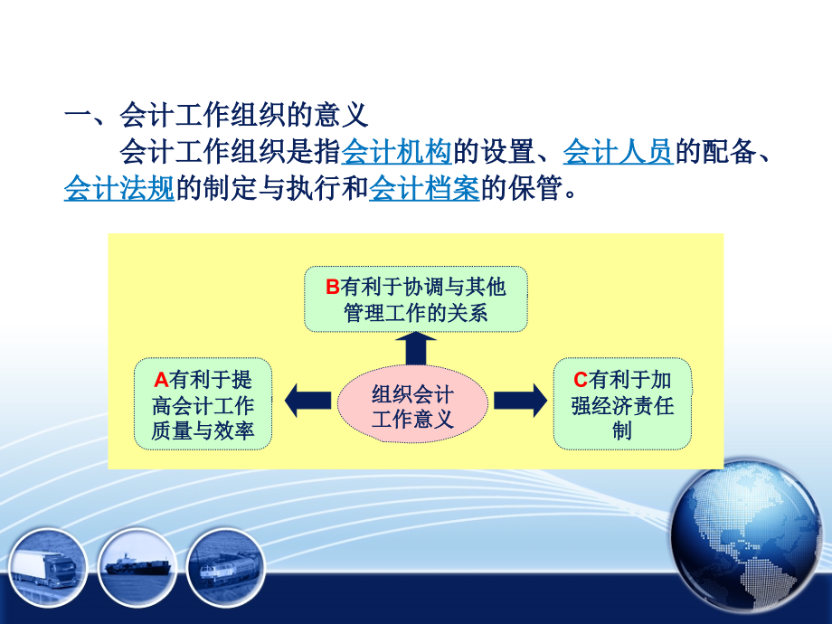 初级会计学_会计工作组织学习培训课件_第4页