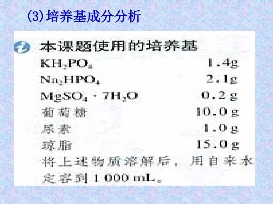 土壤中分解尿素尿素的细菌的分离与计数_第5页