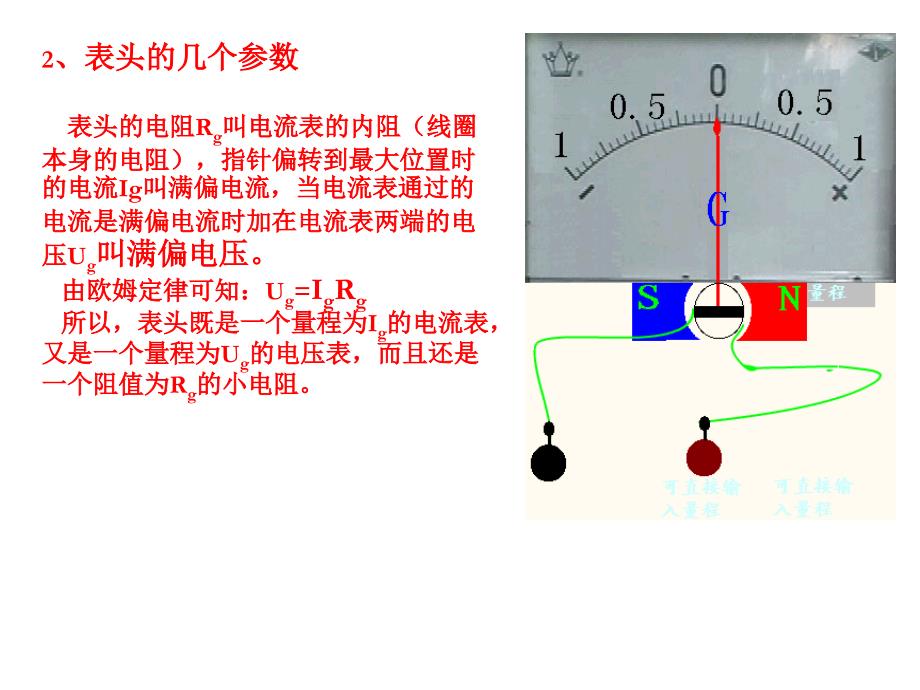 电流表与电压表改装专题学习培训模板课件_第3页