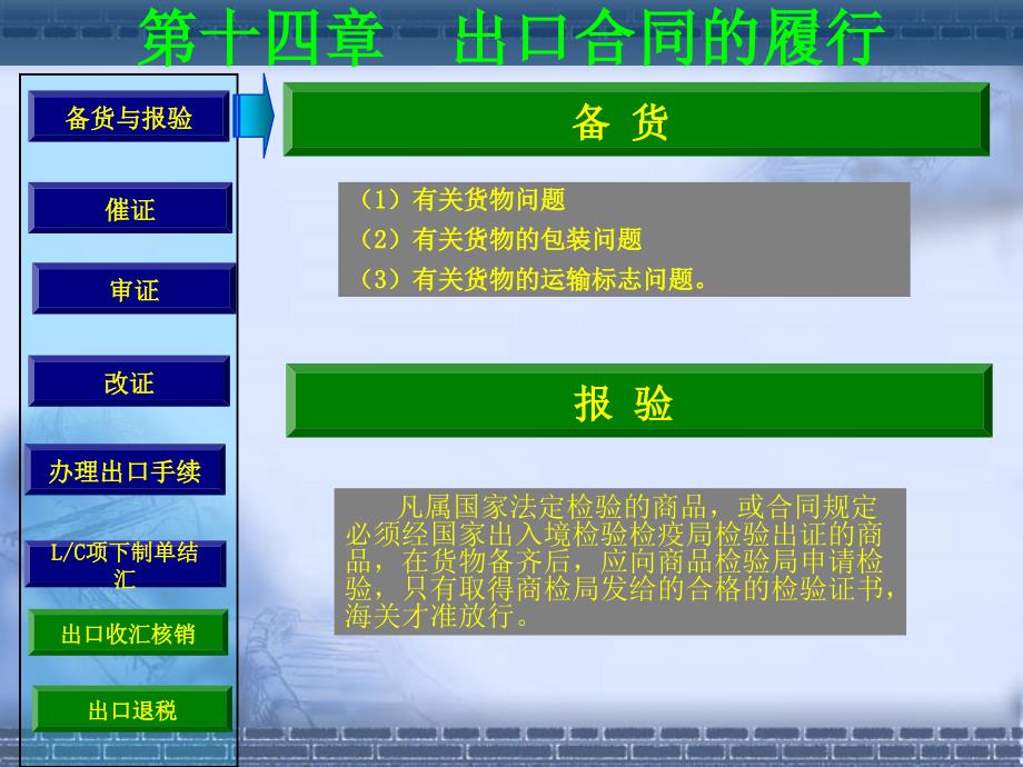 出口合同的履行学习培训课件_第4页