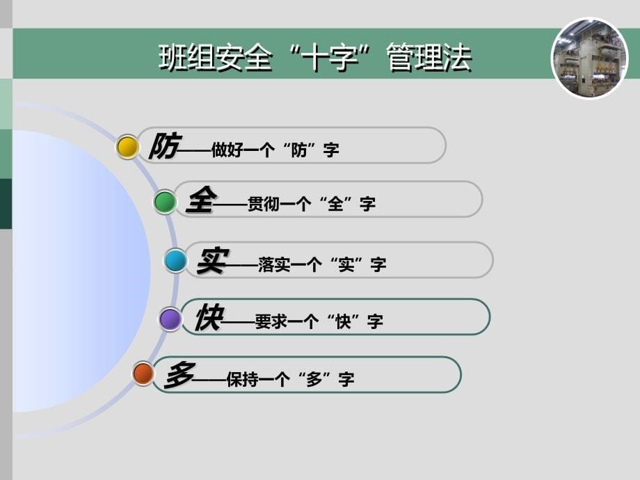 班组十字安全管理法培训学习培训模板课件_第5页