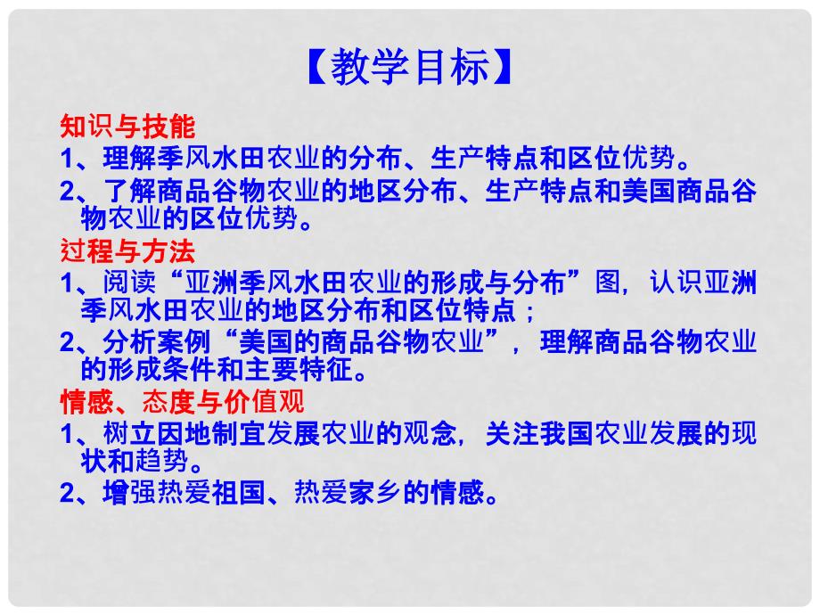 福建省漳州市芗城中学高中地理 3.2以种植业为主的农业地域类型课件 新人教版必修2_第2页