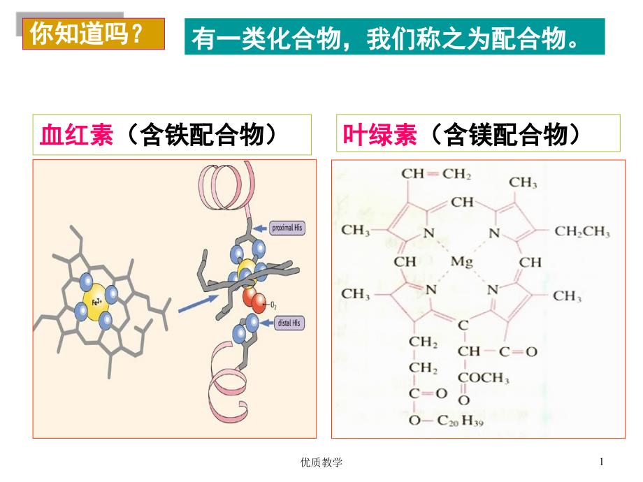 人类对配合物结构的认识【章节优讲】_第1页