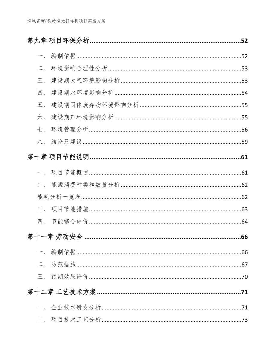 铁岭激光打标机项目实施方案_第5页