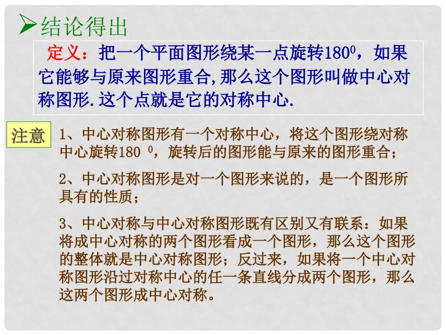 江苏省昆山市兵希中学八年级数学上册《3.2.2中心对称图形》课件 苏教版_第4页