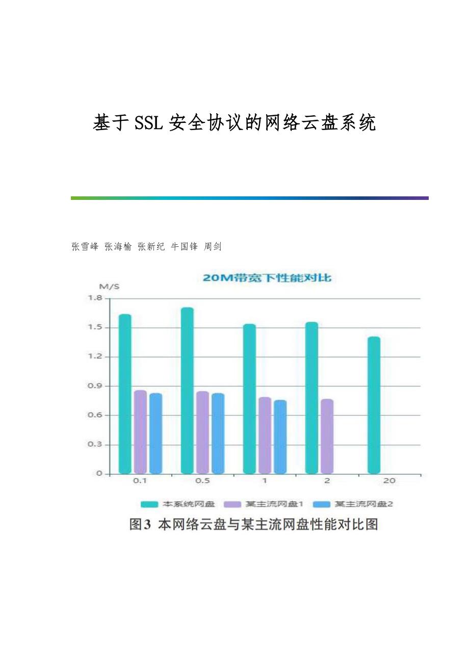 基于SSL安全协议的网络云盘系统_第1页