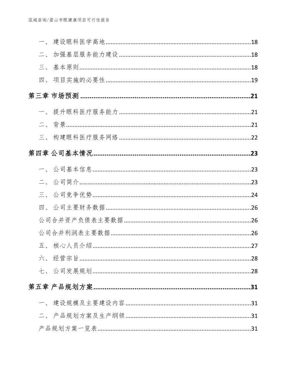 眉山市眼健康项目可行性报告_第4页