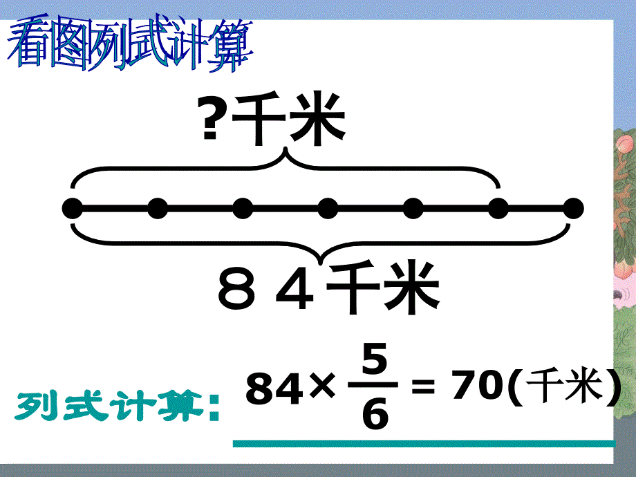 新人教版六年级上册数学第一单元解决问题(一) 练习（谷风校园）_第3页