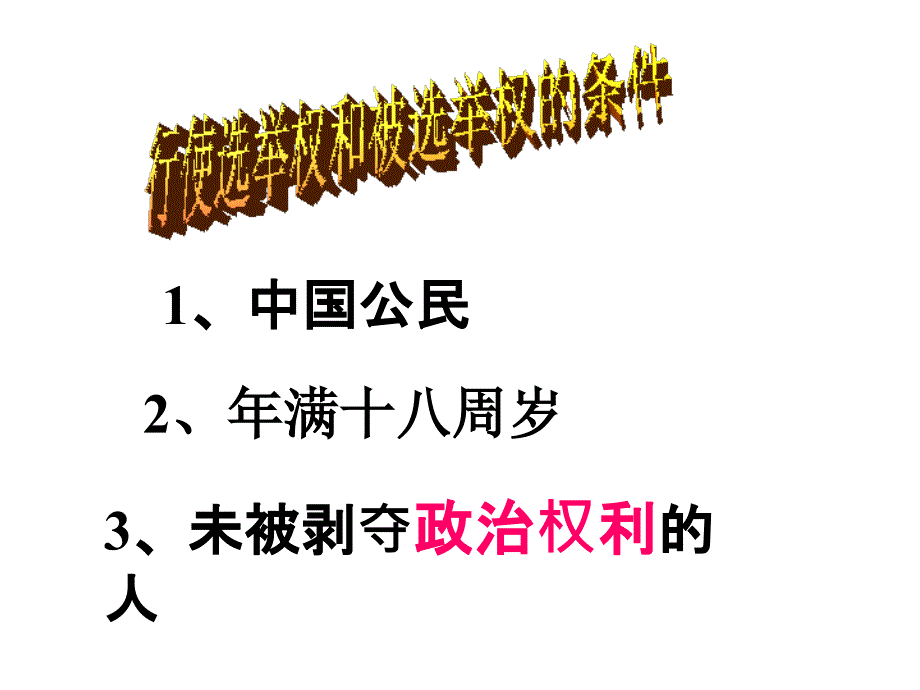 依法参与政治生活（共30张PPT）_第3页