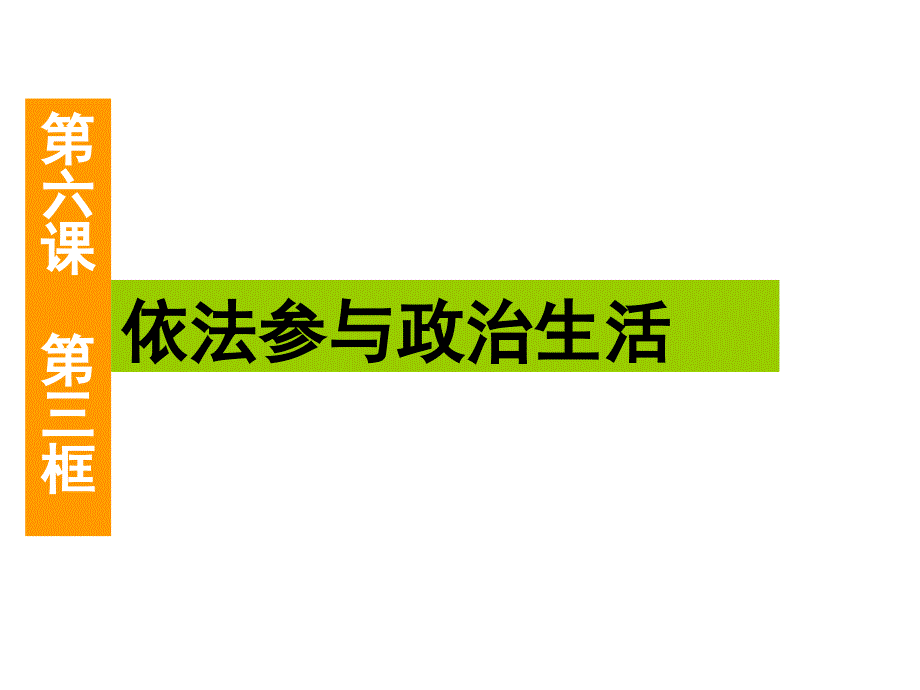 依法参与政治生活（共30张PPT）_第4页