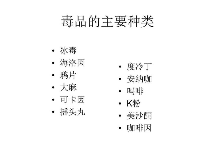 班禁毒主题班会课件_第5页