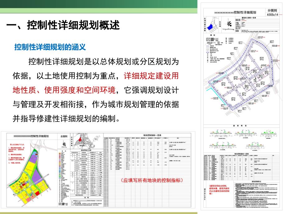 城市规划计算机辅助设计课件三控制性详细规划图绘制_第3页