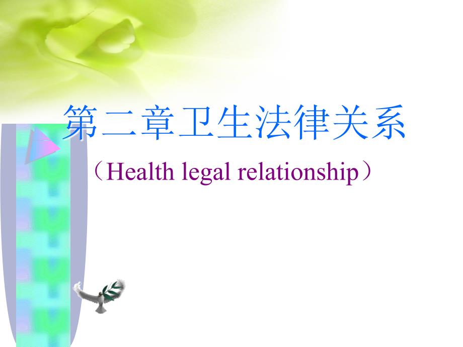 第二章 卫生法律关系_第1页