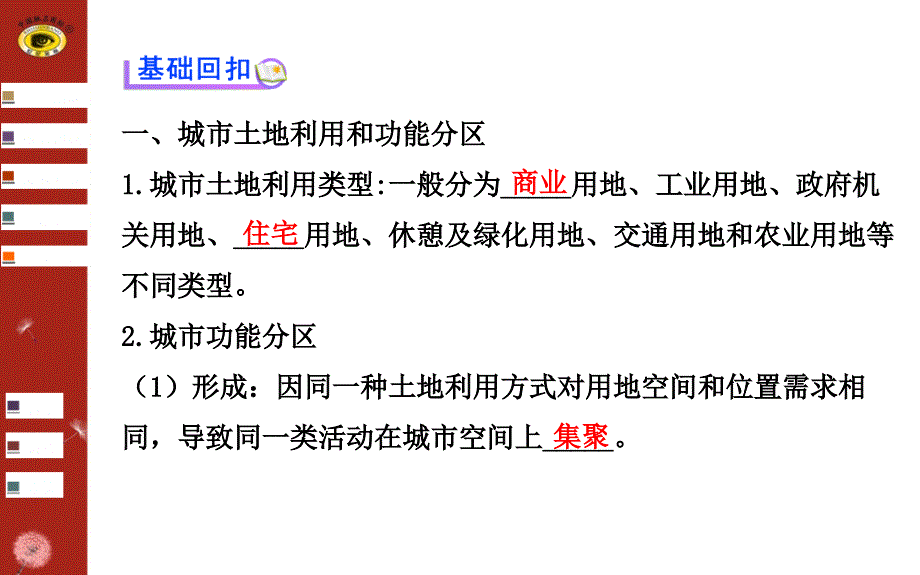 人文地理第二章第一讲城市内部空间结构和城市等级.ppt_第3页