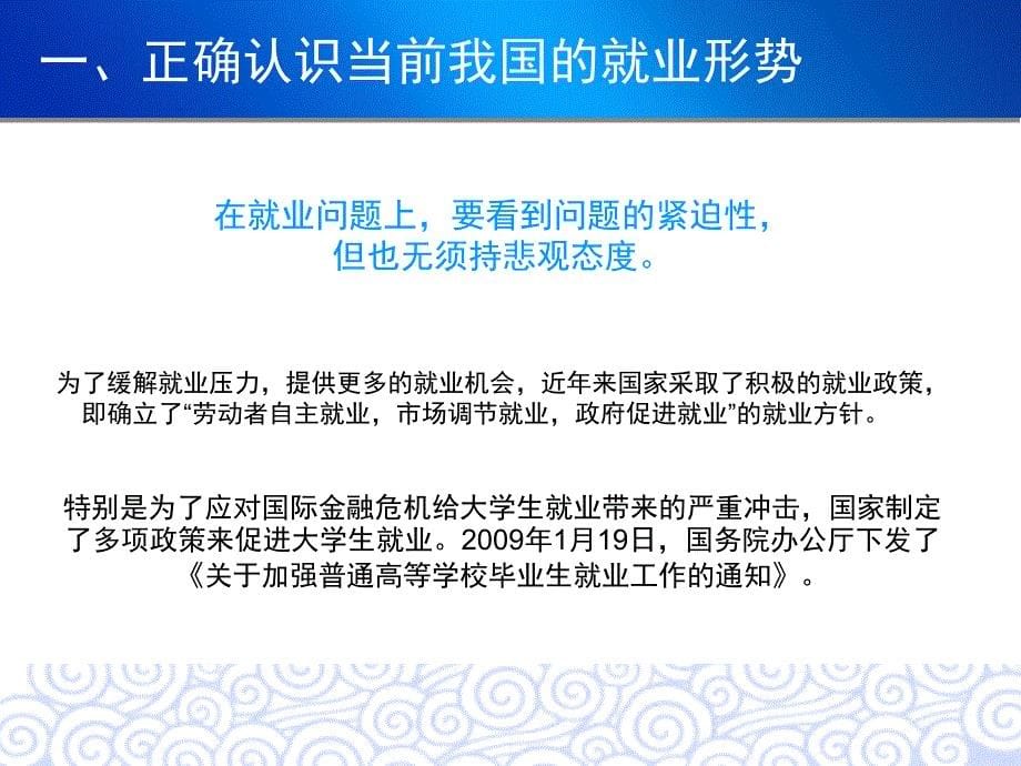 思修课件第六章第二节大学生就业与创业_第5页