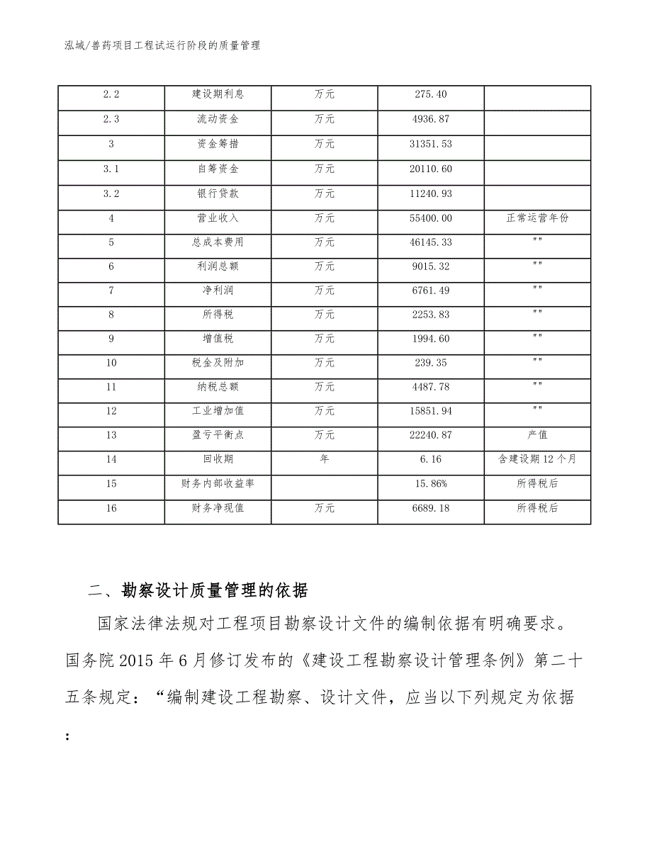 兽药项目工程试运行阶段的质量管理（范文）_第4页