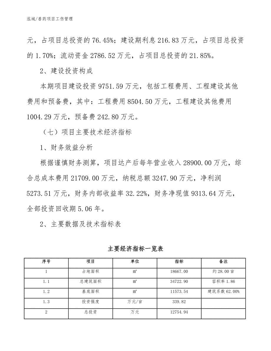 兽药项目工伤管理_范文_第5页