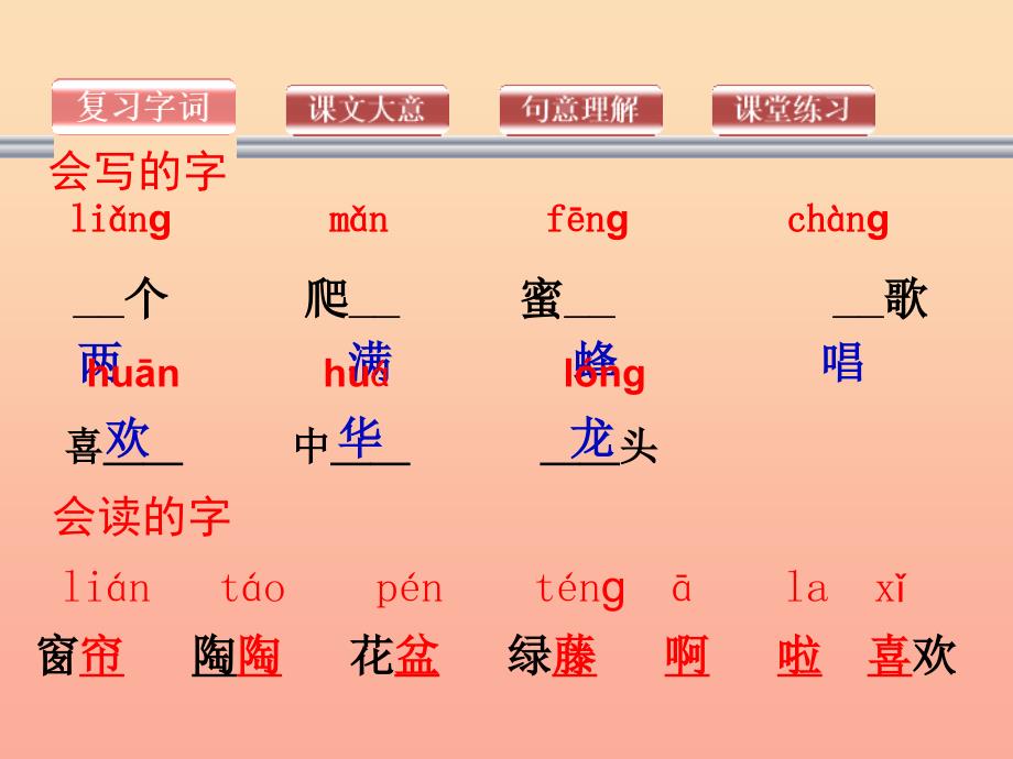 二年级语文上册 第四单元 种窗帘课件2 湘教版.ppt_第3页