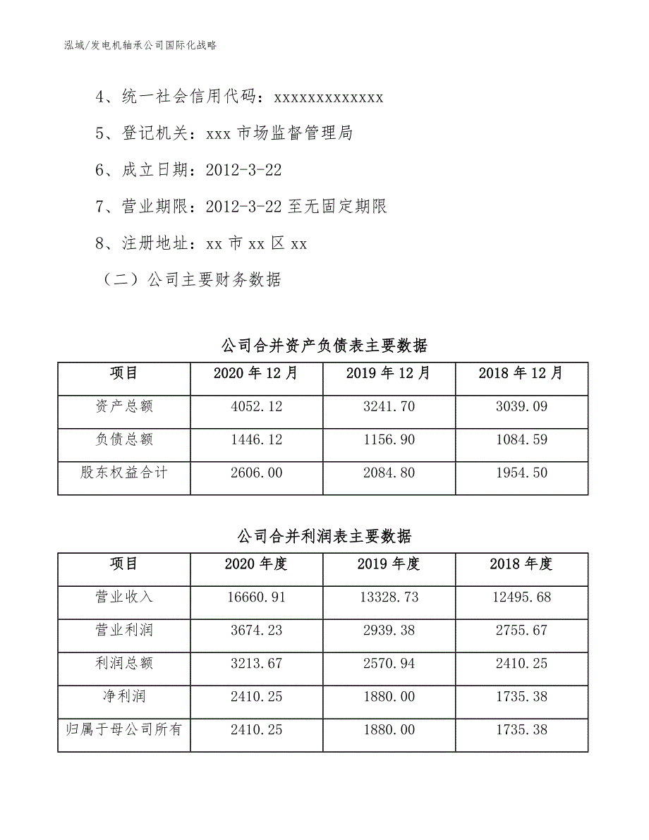 发电机轴承公司国际化战略_第3页