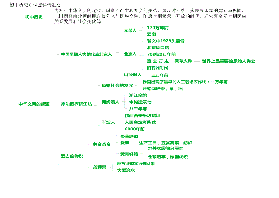 初中历史 历史进程_第1页