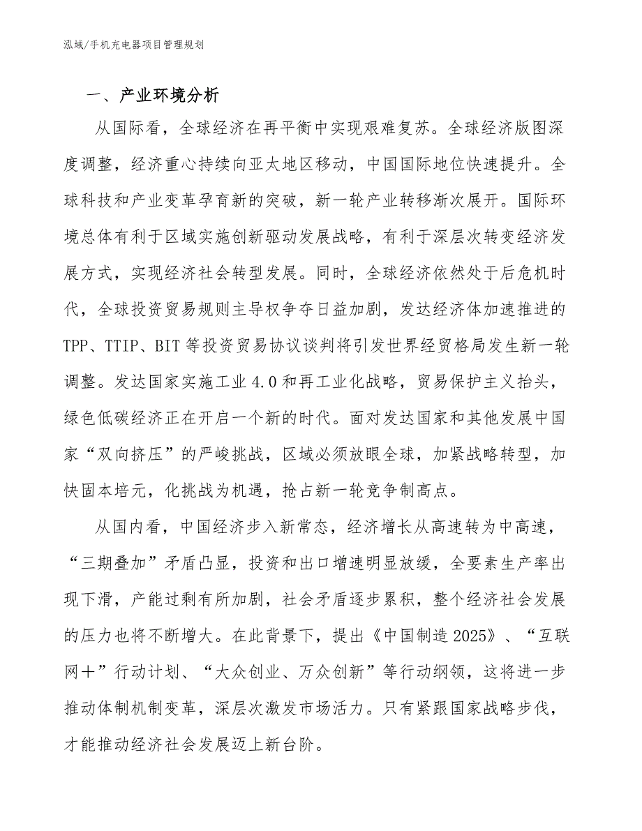 手机充电器项目管理规划_参考_第3页