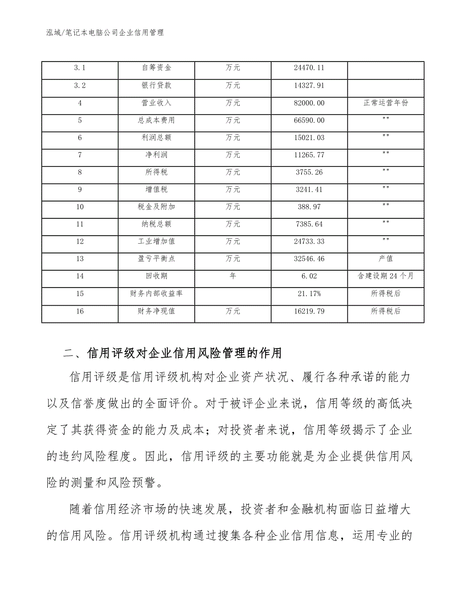 笔记本电脑公司企业信用管理（参考）_第4页