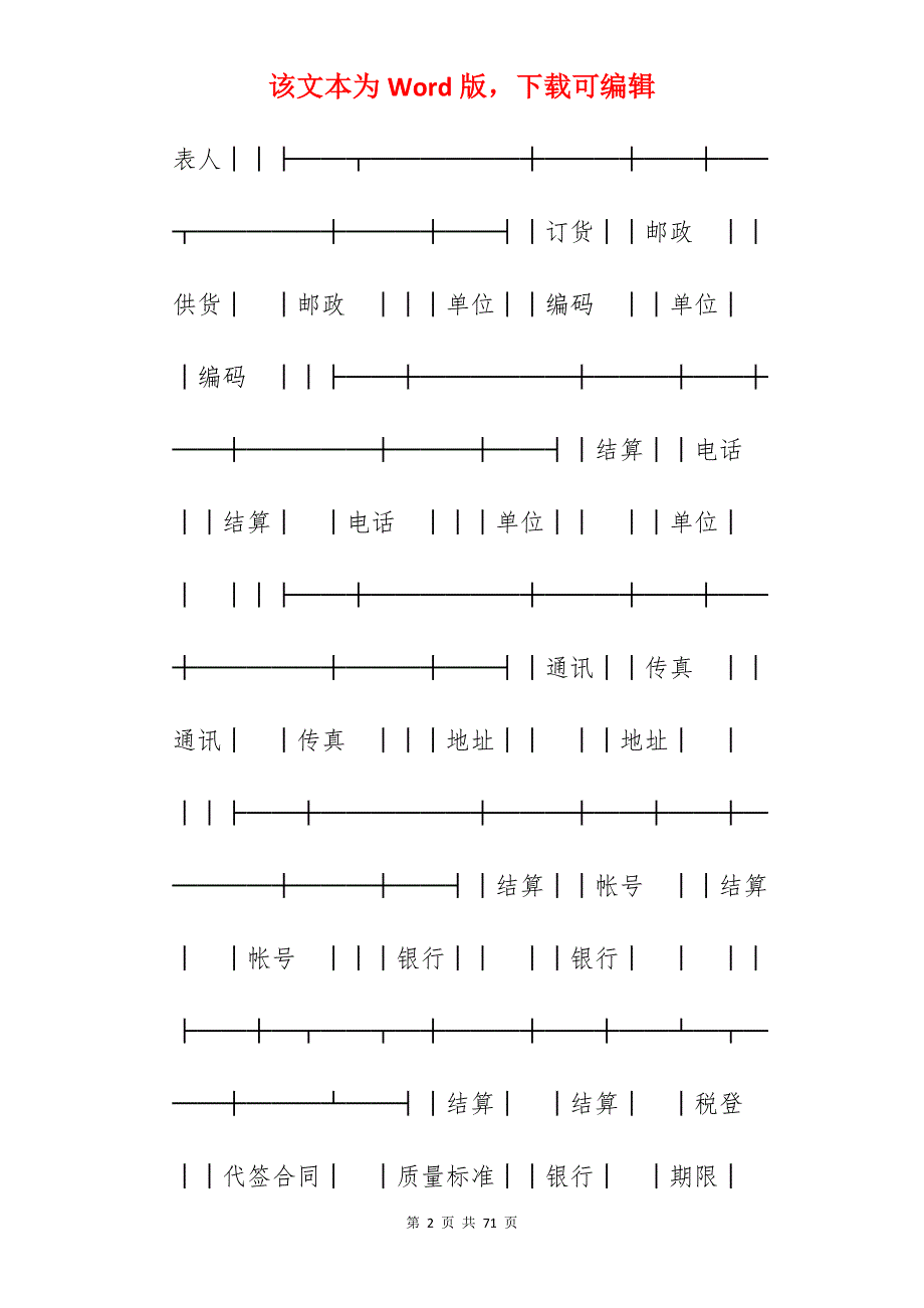 地质机械仪器产品采购合同新整理版_仪器采购合同范本_机械产品合同_第2页